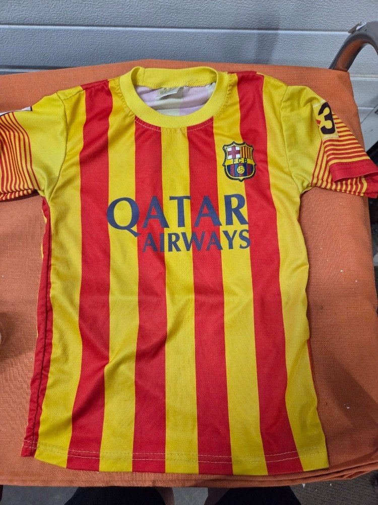 barcelona messi shirt mini, Kinderen en Baby's, Ophalen of Verzenden, 'T Olde Gre-j, Info@toldegrej.nl, Endepoelstraat 20f Didam