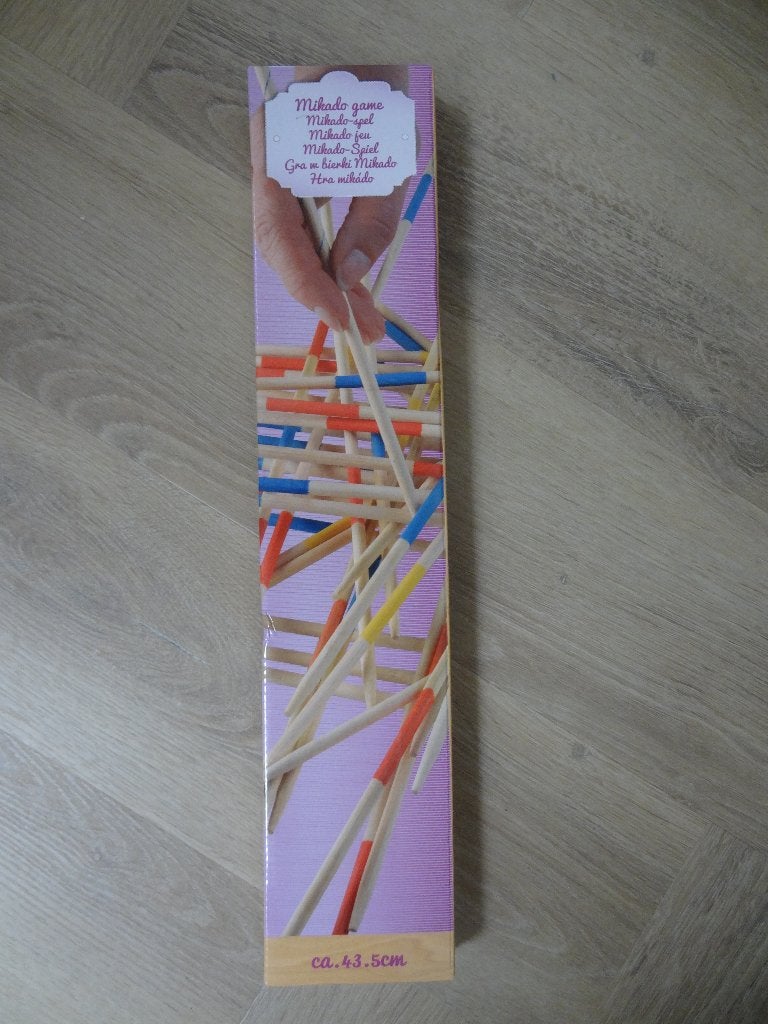 Gezelschapsspel Mikado XXL, 45 cm, Ophalen of Verzenden, Nieuw