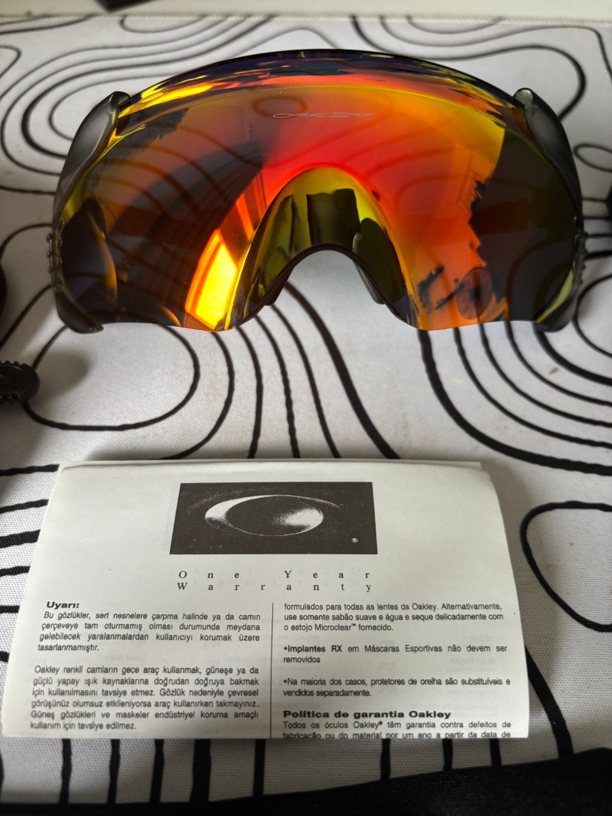 Oakley velo kato prizm rood, Sieraden, Tassen en Uiterlijk, Zonnebrillen en Brillen | Heren, Zonnebril, Nieuw, Ophalen of Verzenden