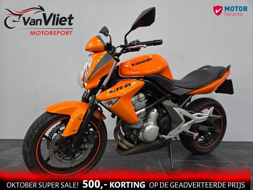 Leuke Kawasaki ER 6 N bj 2007 Weinig kms ER 6 N, 2 cilinders, 649 cc, Bedrijf, Onbekend