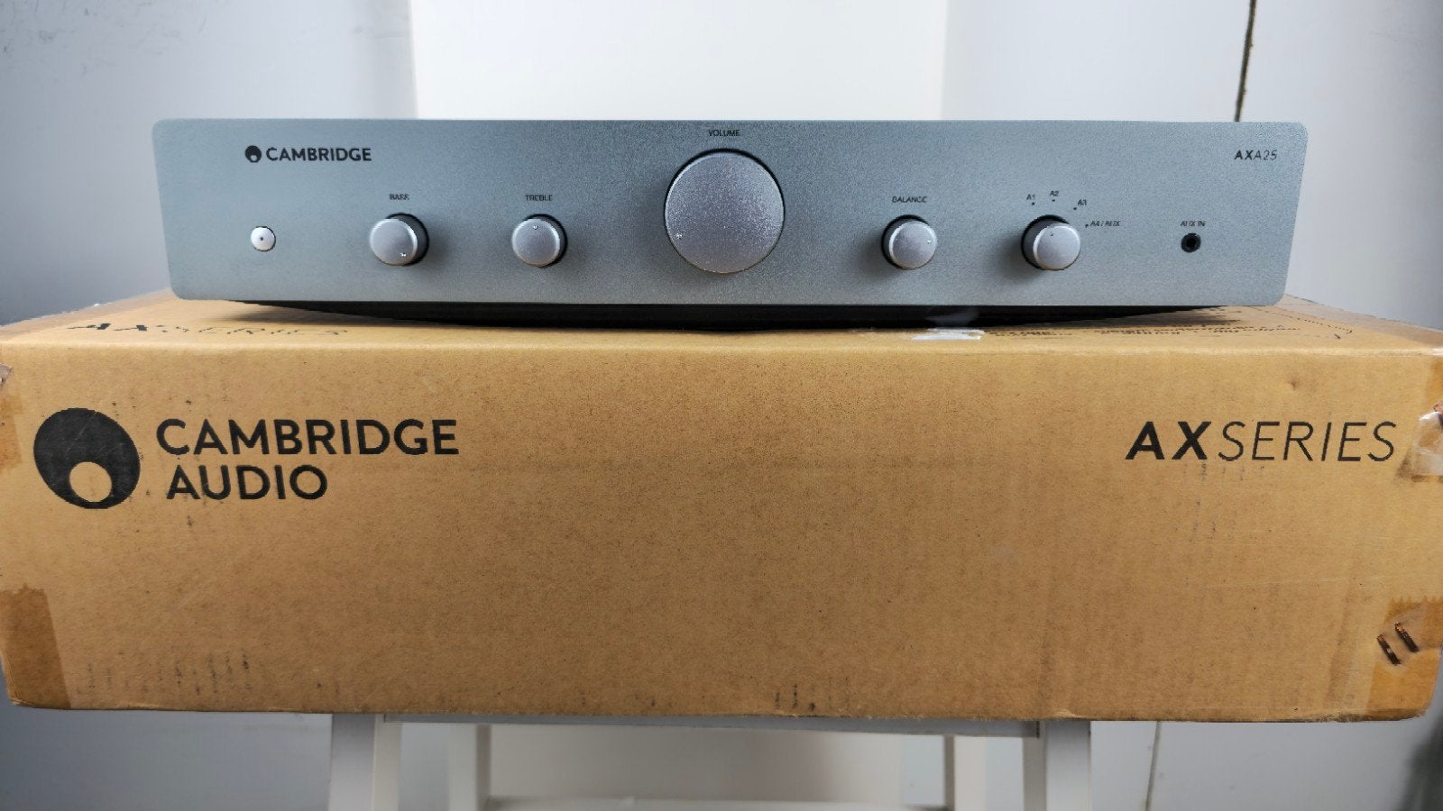 Cambridge audio AXA25 geïntegreerde versterker – zgan, Ophalen of Verzenden, Zo goed als nieuw, Audio