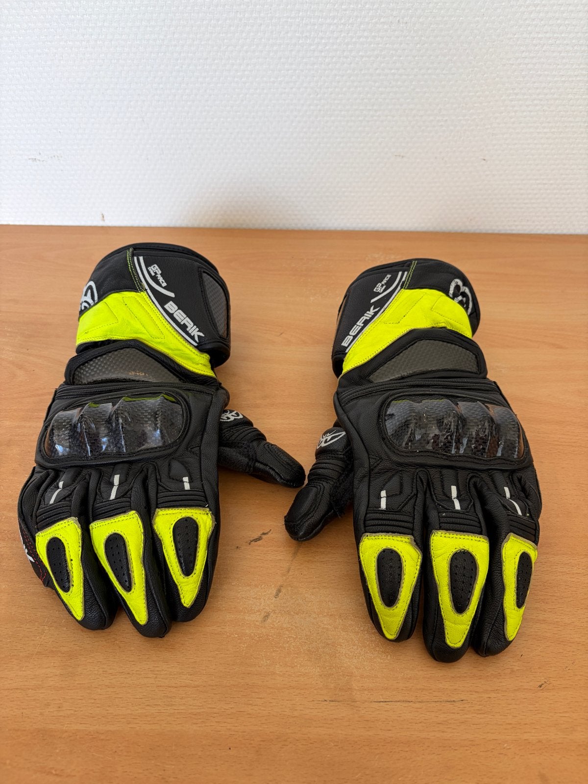 Berik motorrace handschoenen 3XL - Zo goed als nieuw, Ophalen, Tweedehands, Heren, Handschoenen