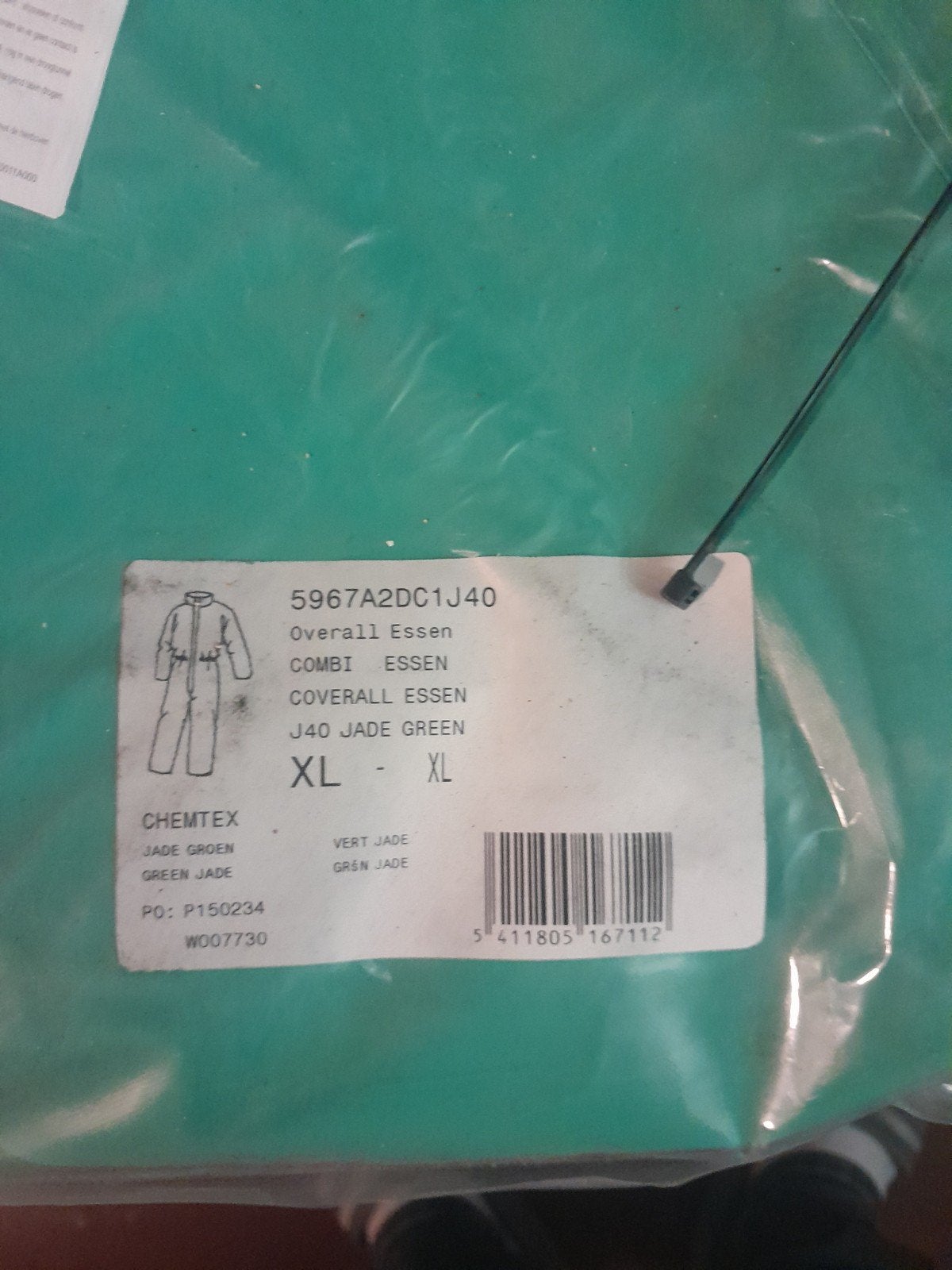 Sioen Chemtex Overall Essen - Nieuw in verpakking, Ophalen of Verzenden, Nieuw