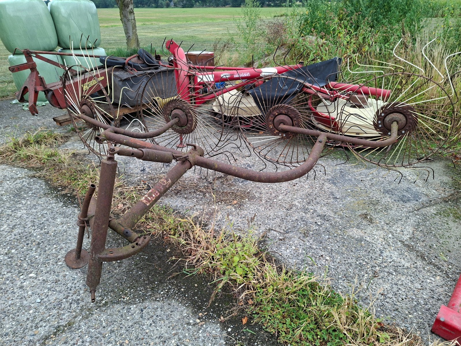 vicon acrobaat,, Ophalen, Akkerbouw, Oogstmachine