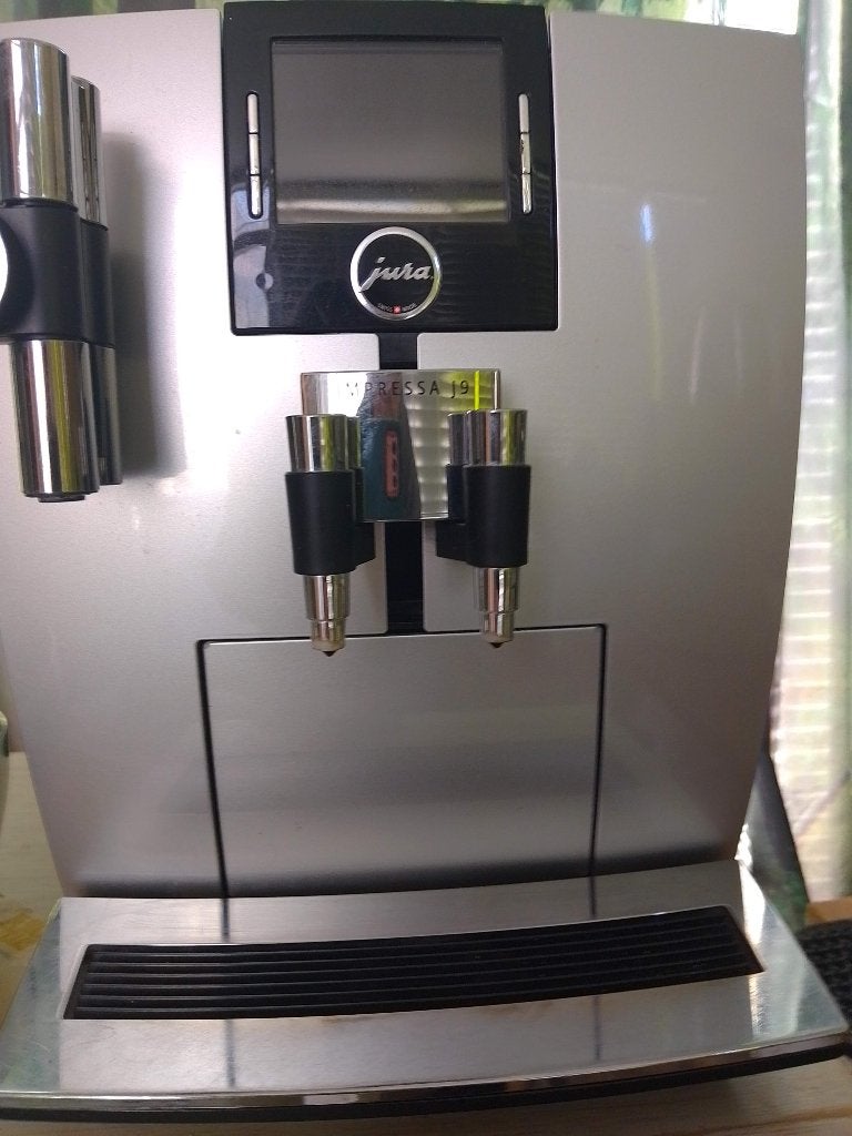 jura impressa j9- defecte display, Ophalen, Gebruikt, 10 kopjes of meer, Koffiemachine