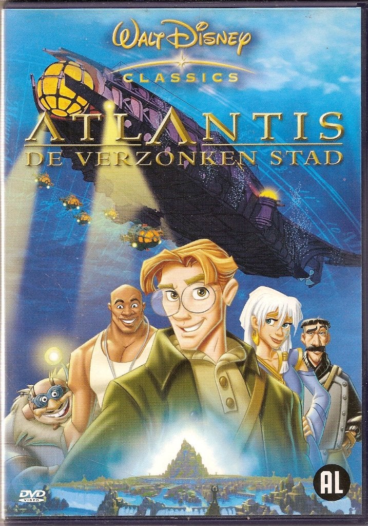 Atlantis de verzonken stad ( Walt Disney classics ), Europees, Tekenfilm, Alle leeftijden, Ophalen of Verzenden