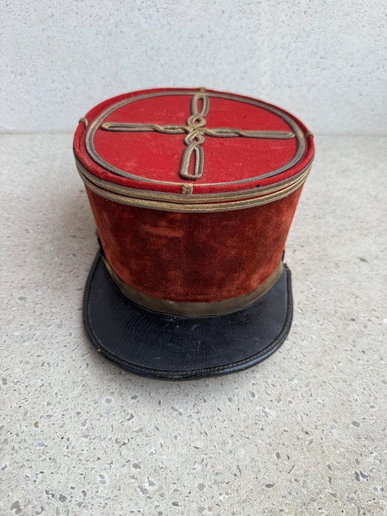 Wo1 Franse medische kepie, Ophalen of Verzenden, Landmacht, Overige gebieden, Embleem of Badge