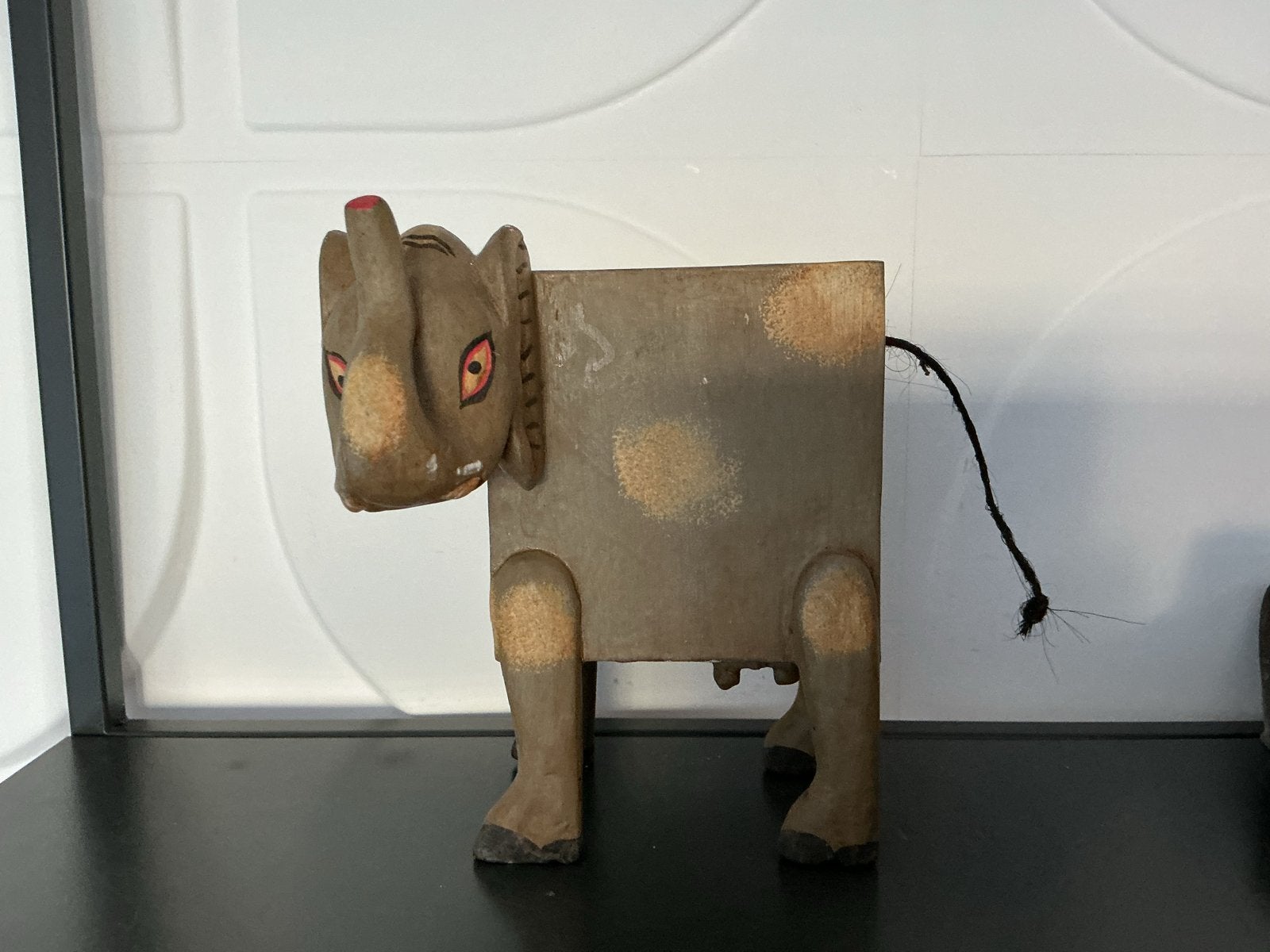houten olifant spaarpot, Ophalen of Verzenden
