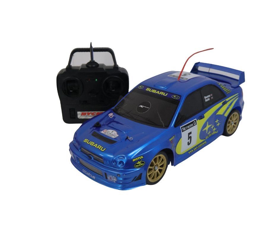 Bymco Subaru Impreza 1/10 rc auto, Elektro, Gebruikt, Auto offroad, Ophalen of Verzenden