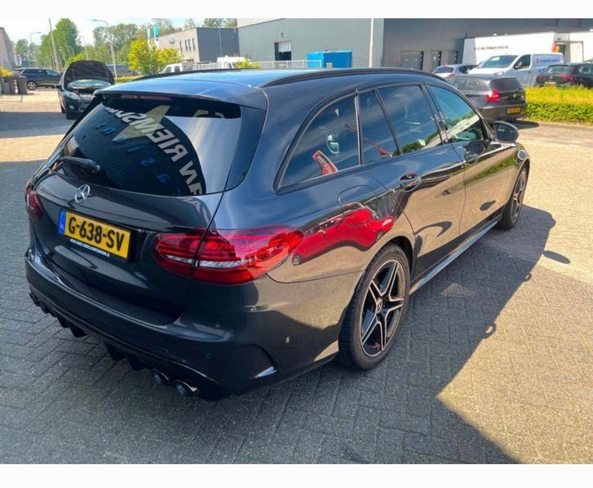 Mercedes-Benz C-Klasse C160 129pk 9G-TRONIC 2019 Grijs, Auto's, Mercedes-Benz, Automaat, 1800 kg, 4 cilinders, 129 pk