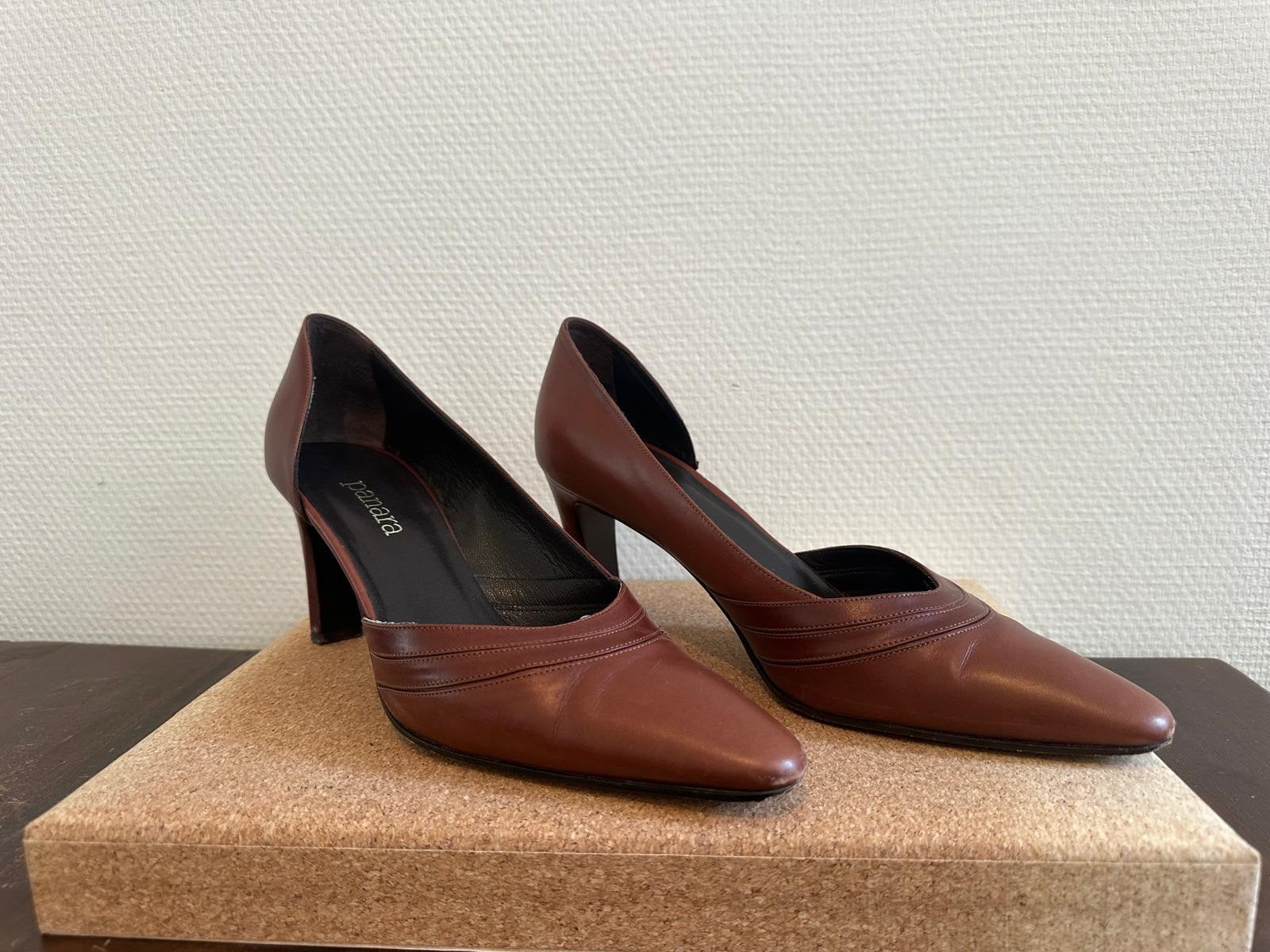 Panara pumps, echt leer, maat 41 made in italy, Kleding | Dames, Schoenen, Ophalen of Verzenden