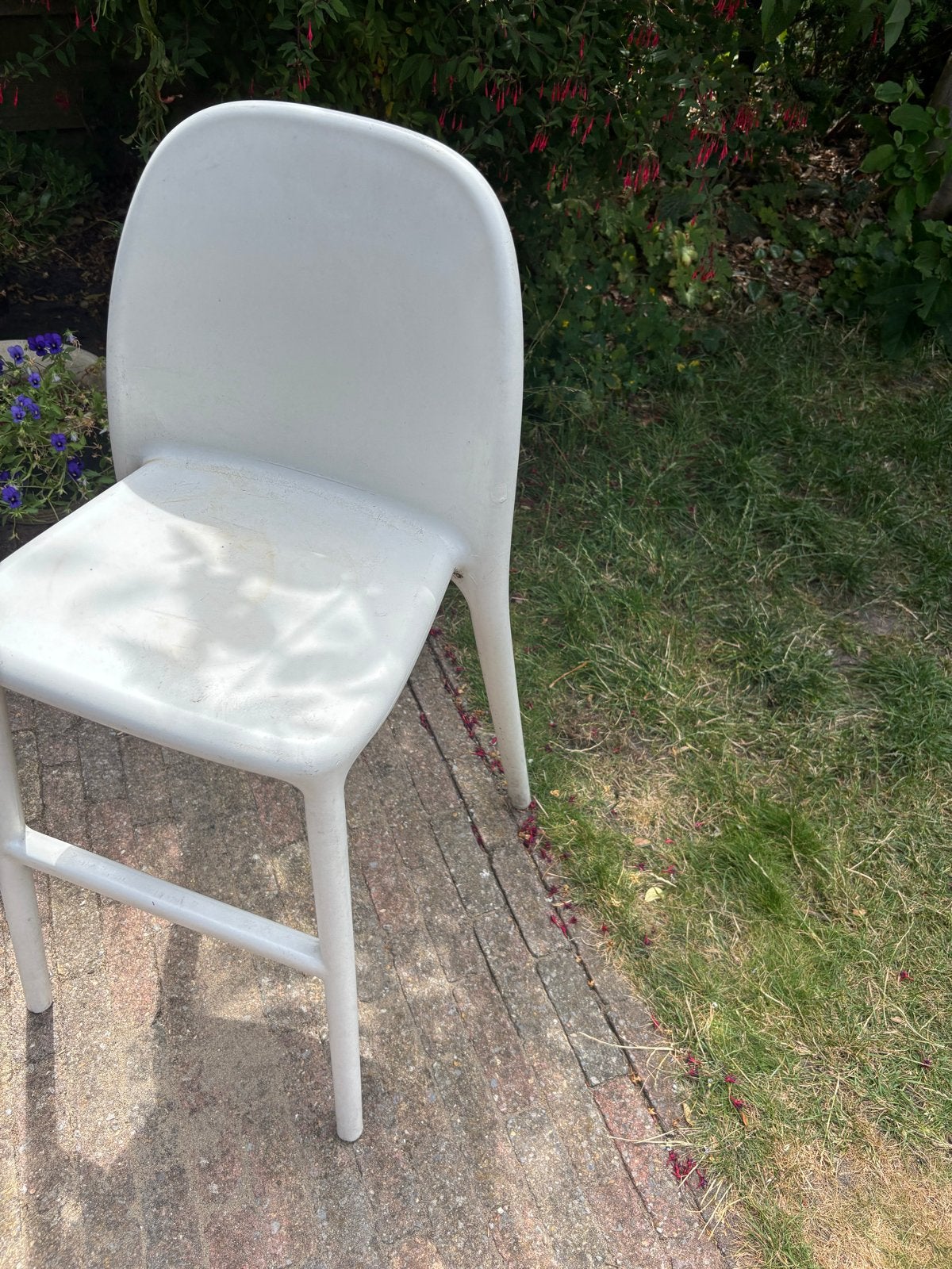 Urban Ikea stoel 2 stuks, Ophalen, Kunststof, Twee, Wit