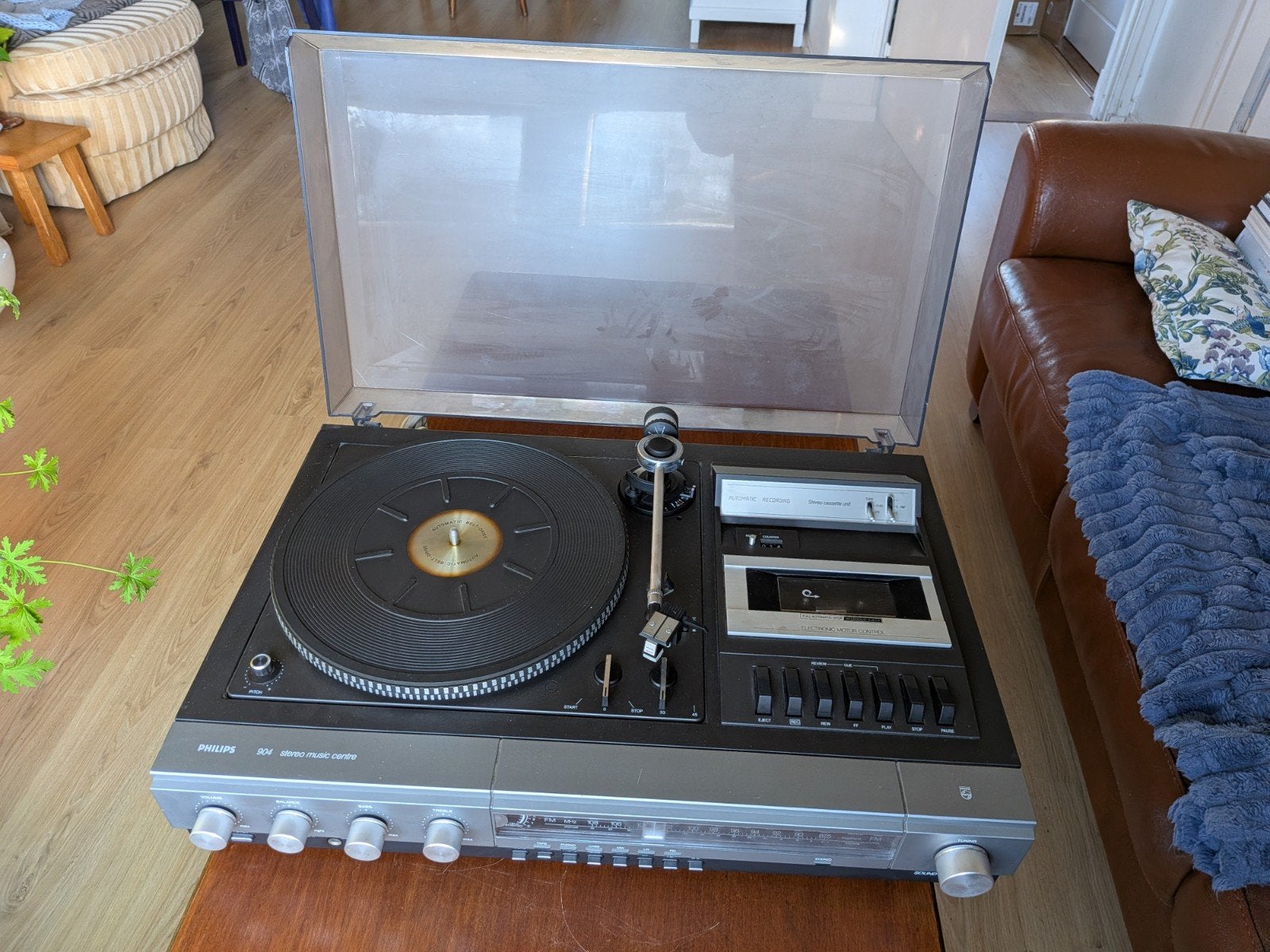 Philips Stereo Music Centre 904 DEFECT, Ophalen of Verzenden, Niet werkend, Philips