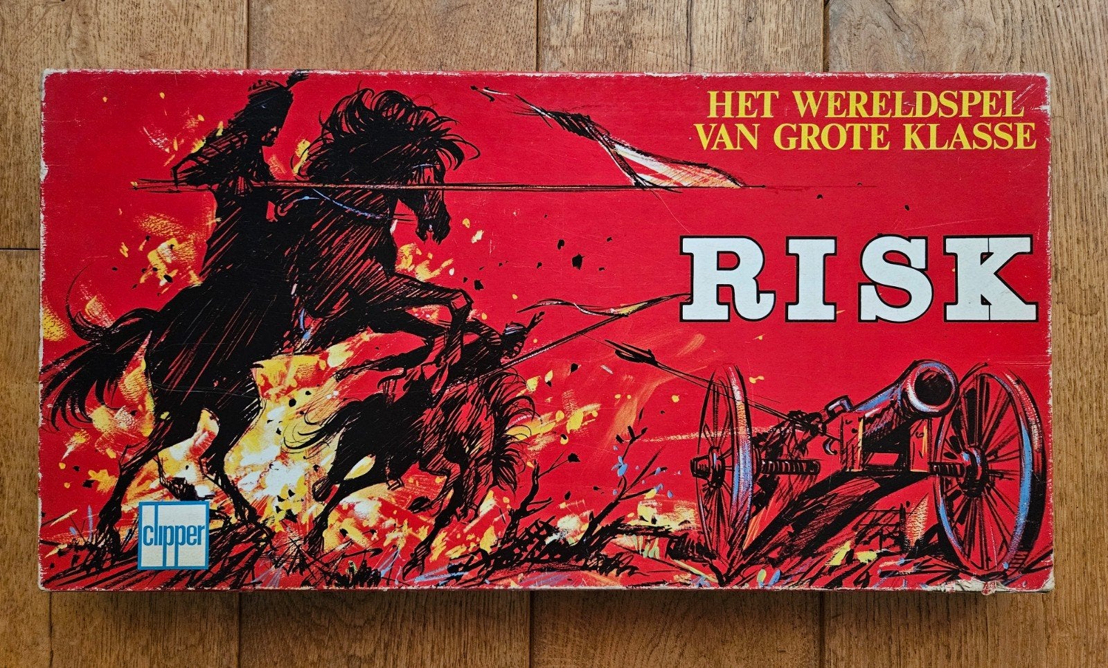 Risk - Het Wereldspel van Grote Klasse (Compleet), Vijf spelers of meer, Ophalen of Verzenden, Zo goed als nieuw, Clipper
