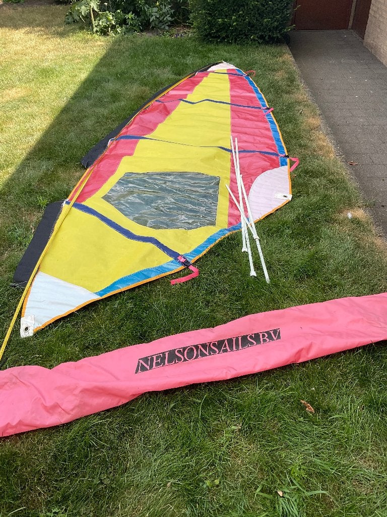 Surfzeil, Watersport en Boten, Windsurfen, Ophalen, Gebruikt, Zeil