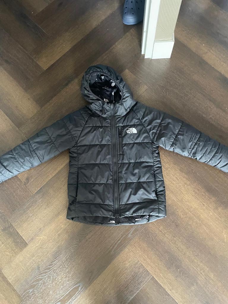 The North Face kinder jas maat S dubbelzijdig, Ophalen of Verzenden, Gebruikt, Jongen of Meisje