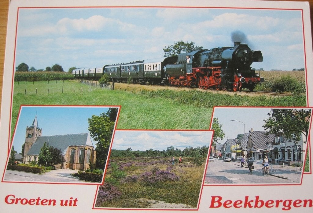 Groeten uit Beekbergen - stoomtrein - nieuw, Verzenden, 1980 tot heden, Ongelopen, Gelderland