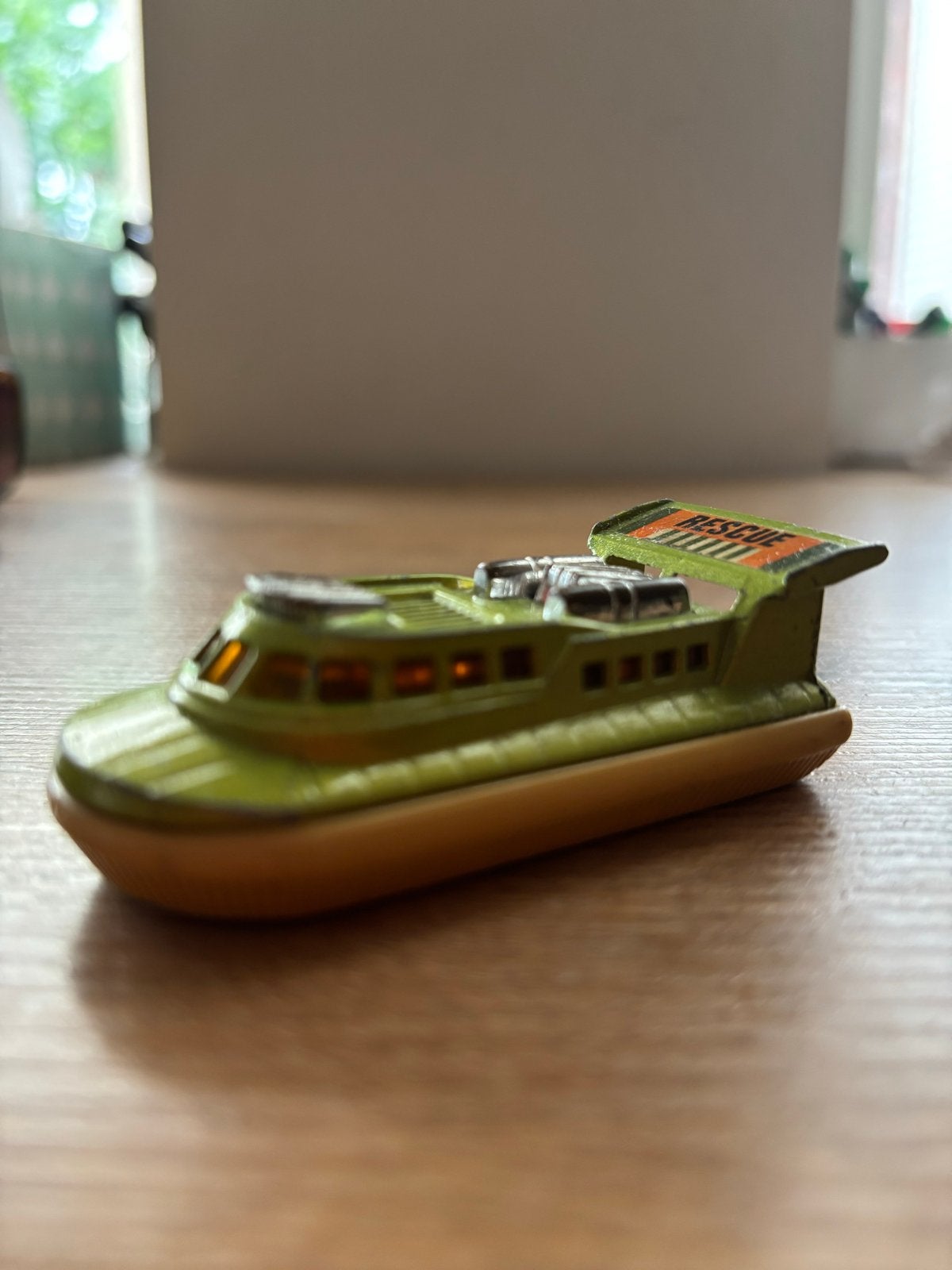 Vintage Matchbox Rescue Hovercraft, Ophalen of Verzenden, Gebruikt