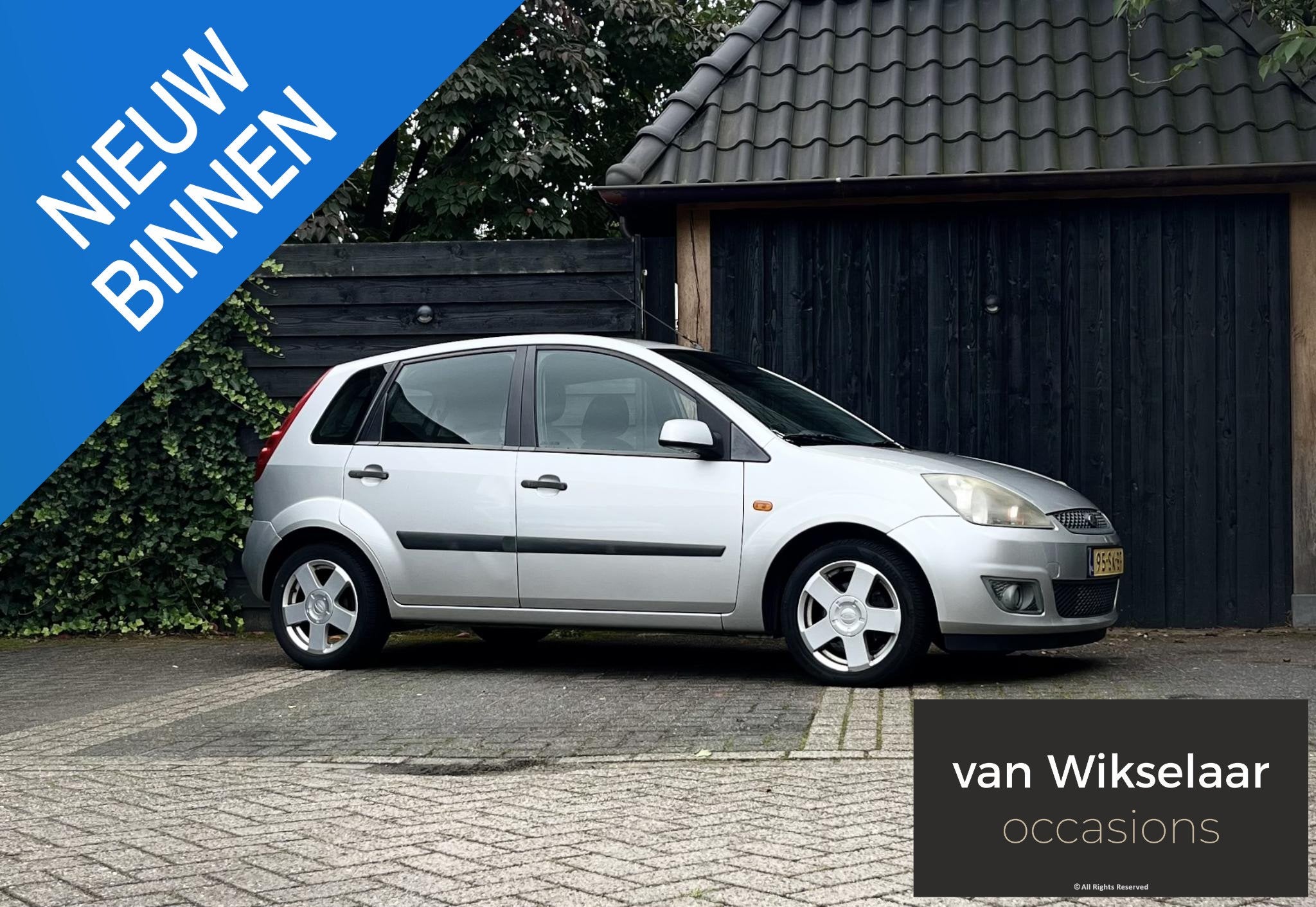 Ford Fiesta 1.6-16V Futura AUTOMAAT 2006 AIRCO/5-DEURS, Auto's, 4 cilinders, Bedrijf, Fiësta, Euro 4