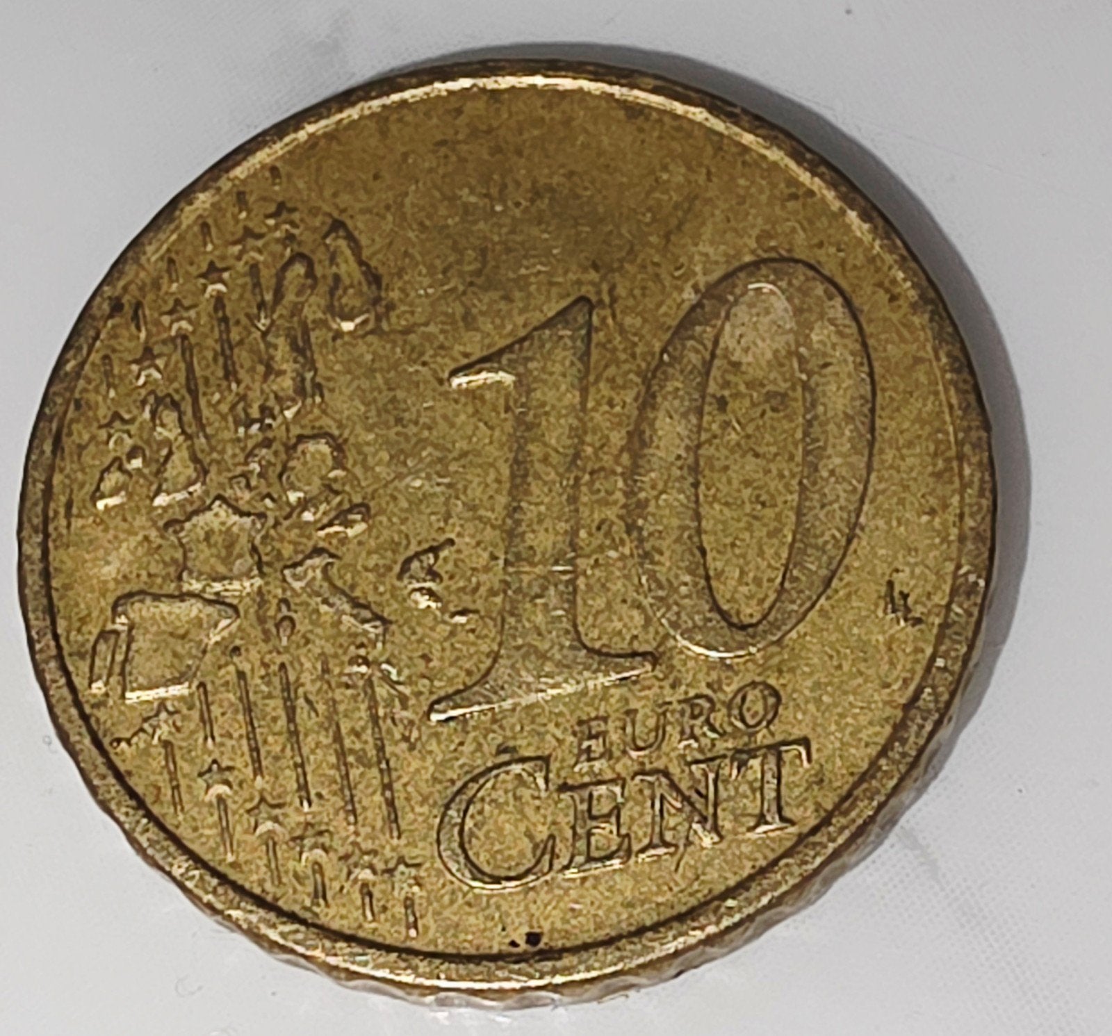 van 10 eurocent, Oostenrijk, Ophalen of Verzenden, Zuid-Amerika, Goud