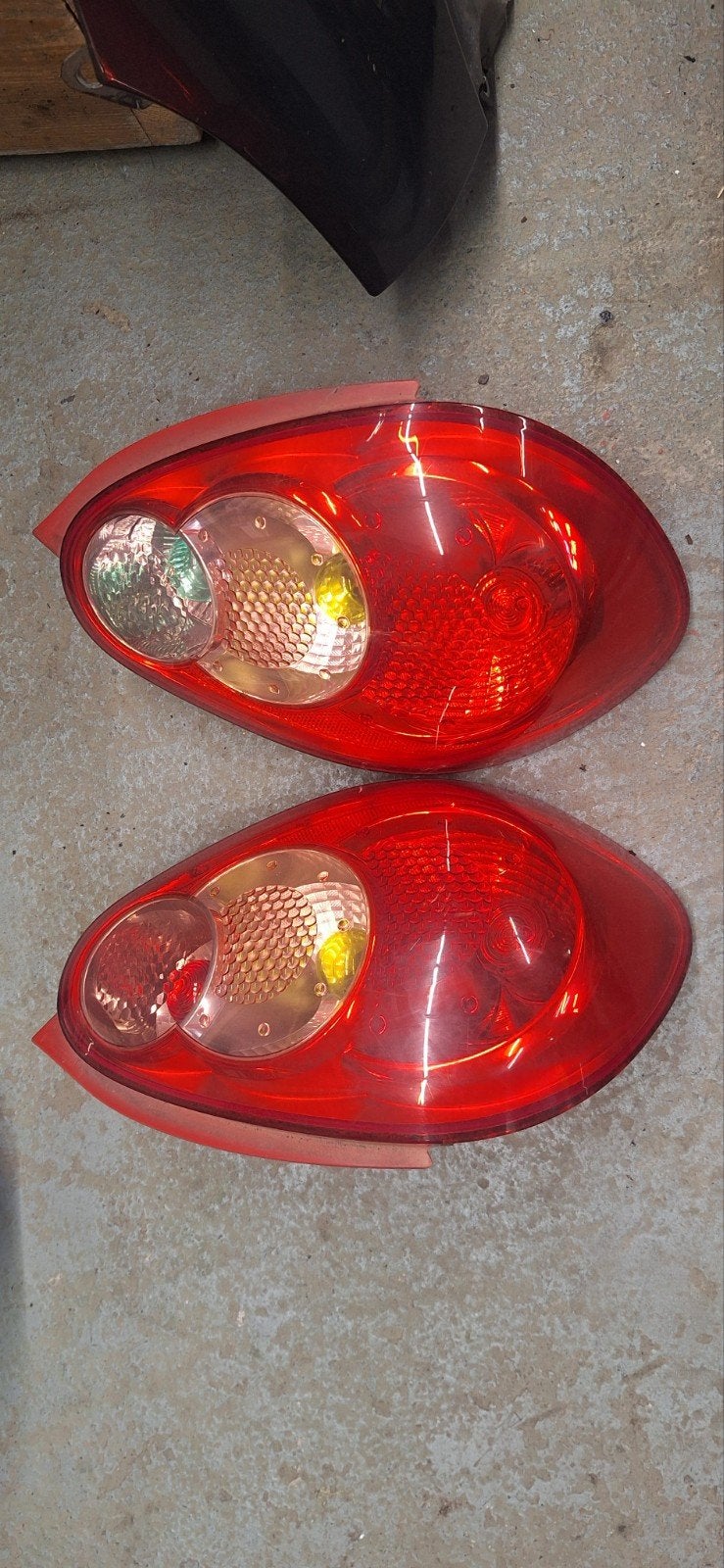 Achterlichten Toyota Aygo 2005-2014, Auto-onderdelen, Ophalen of Verzenden, Gebruikt, Toyota