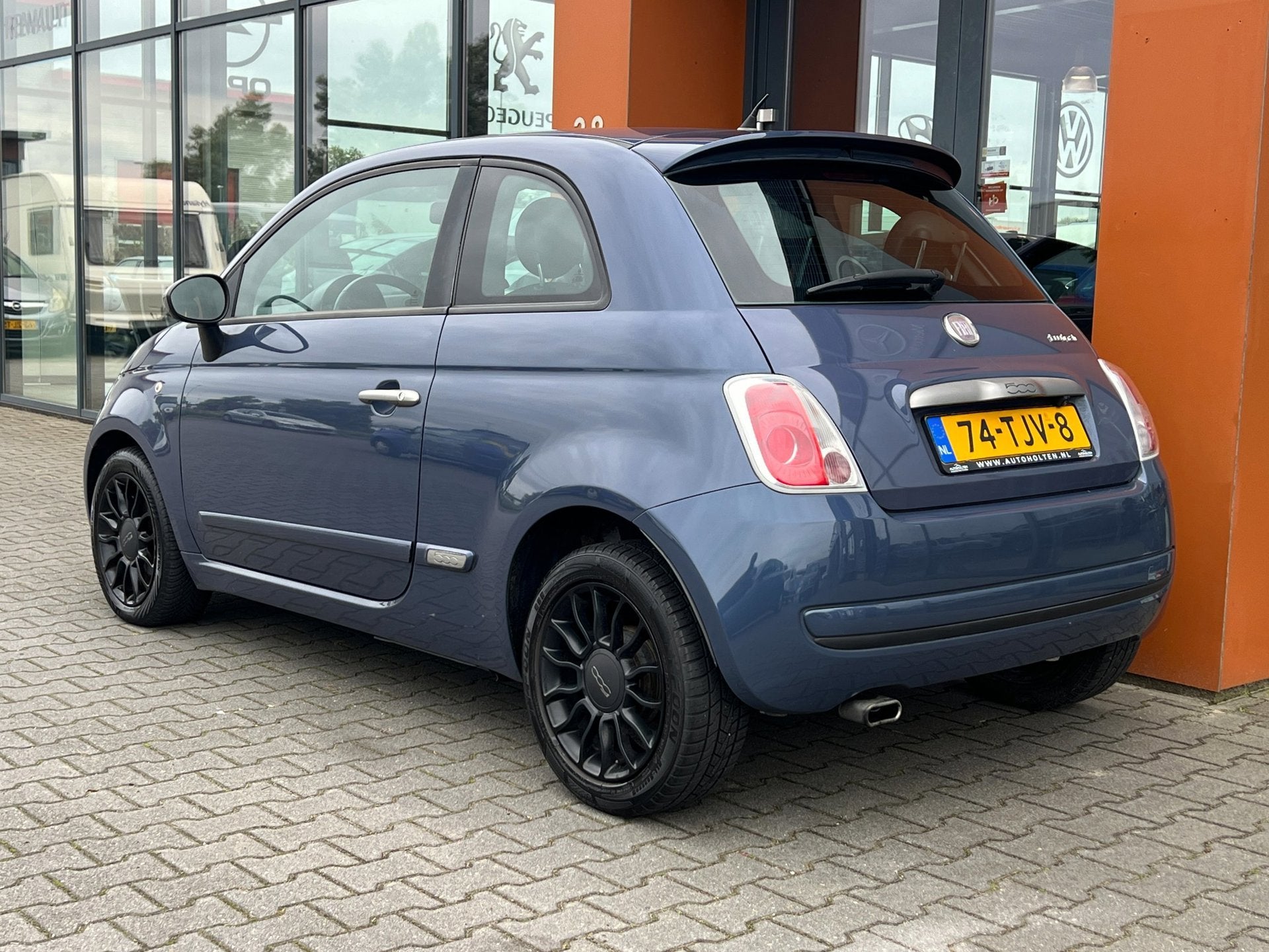 Fiat 500 0.9 TwinAir|Airco|Lichtmetaal|El. ramen|APK 2027, Voorwielaandrijving, Euro 5, 86 pk, Gebruikt