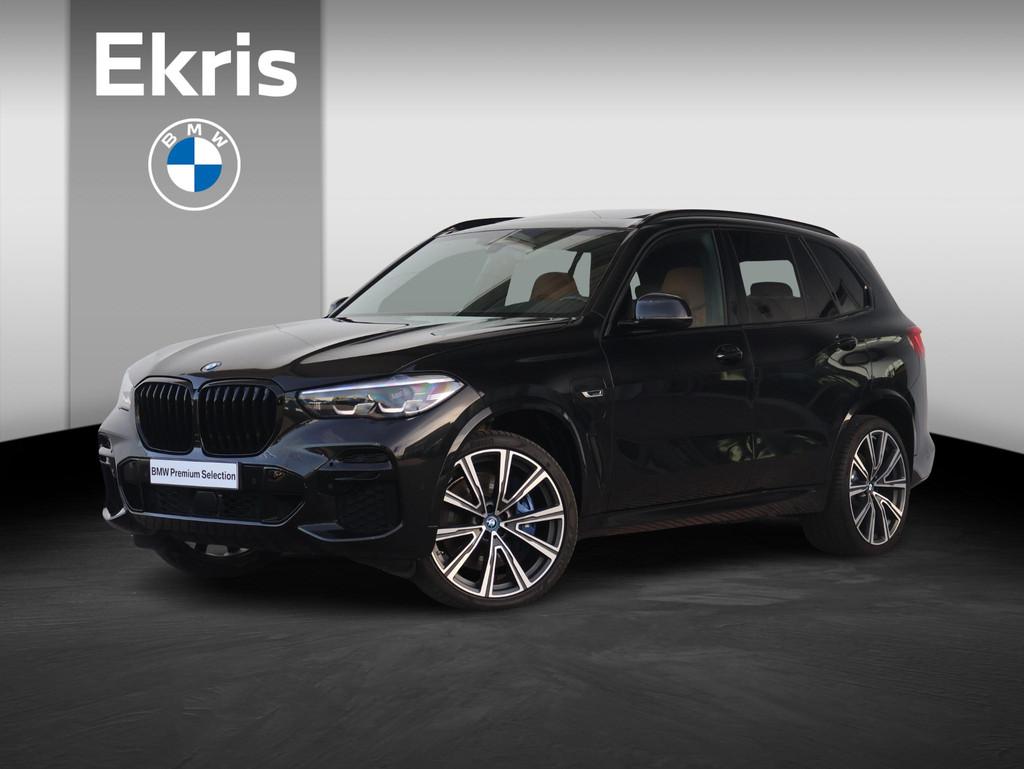 BMW X5 xDrive45e High Executive / M-Sportpakket / Harman Kar, Gebruikt, 394 pk, Met garantie (alle), Zwart