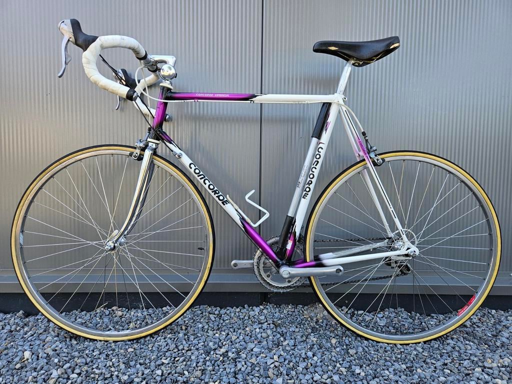 Concorde Lombardia stalen racefiets - Shimano 500EX - 62cm, Fietsen en Brommers, Fietsen | Racefietsen, Ophalen, 28 inch, Velgrem