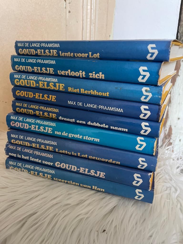 Vintage Goud-Elsje boekenserie, Antiek en Kunst, Curiosa en Brocante, Ophalen of Verzenden