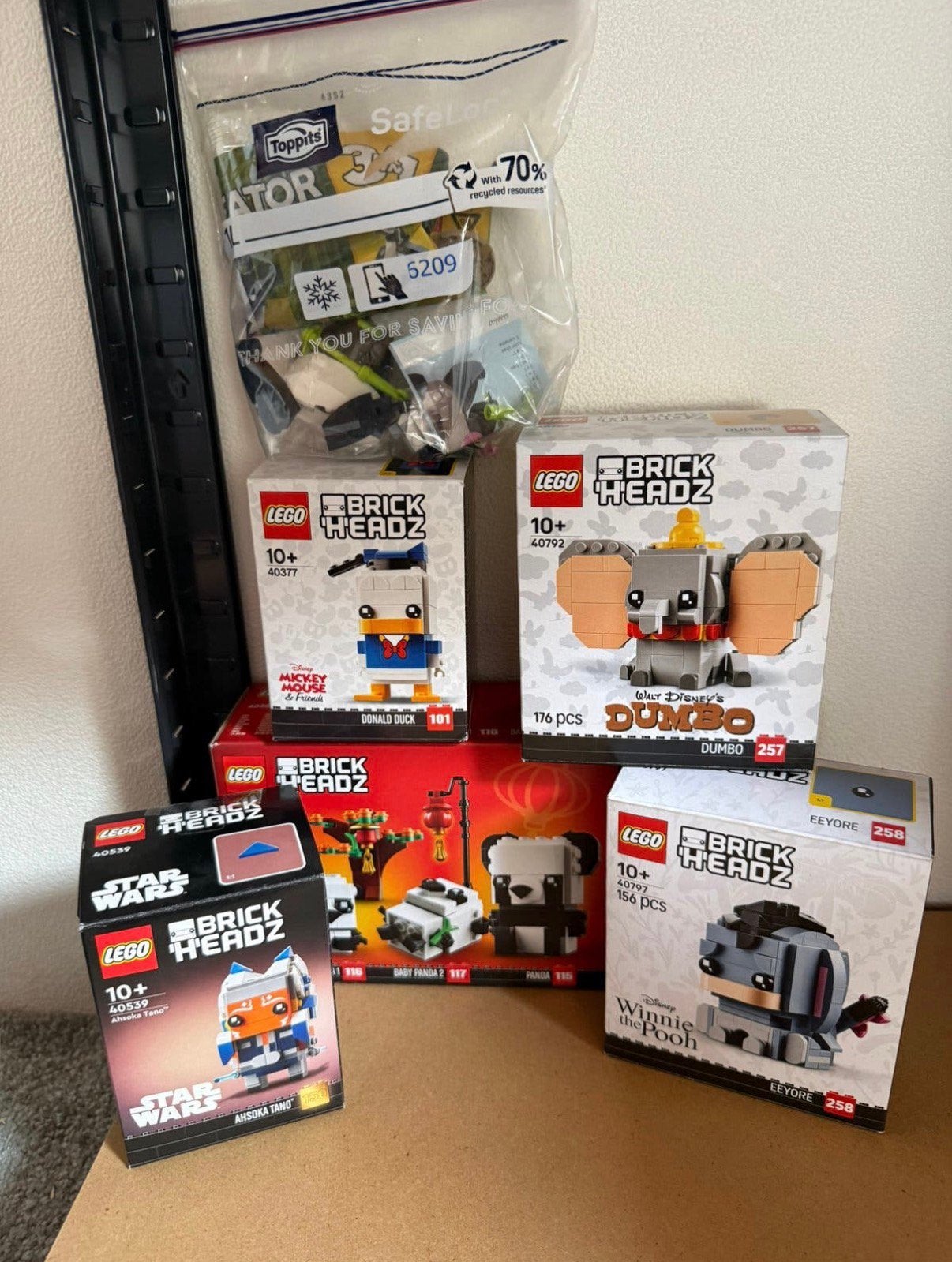 Bundel LEGO Brickheadz, Kinderen en Baby's, BrickHeadz, Lego, Ophalen of Verzenden, Zo goed als nieuw