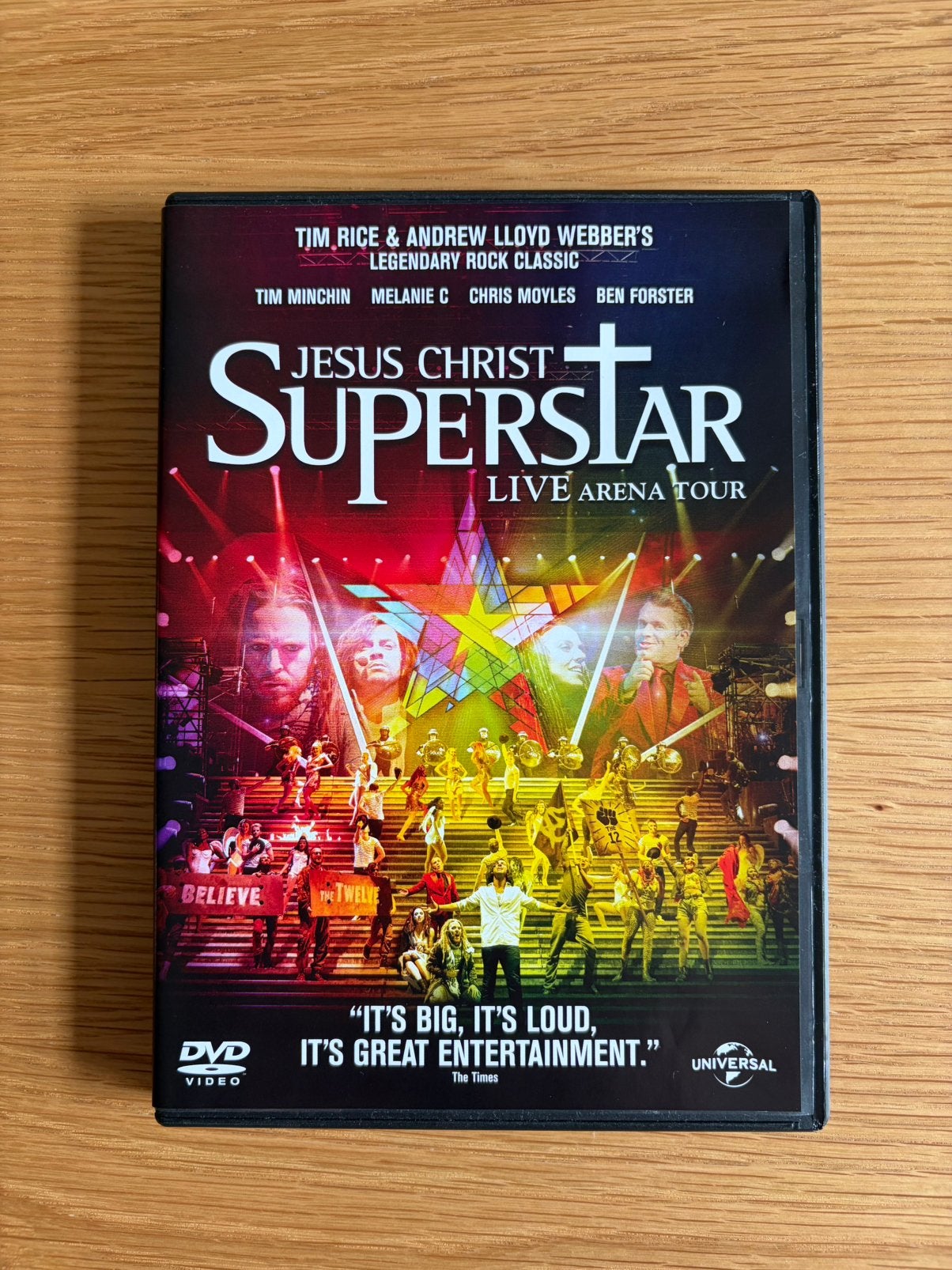 Jesus Christ superstar Arena Tour musical dvd engels, Alle leeftijden, Ophalen of Verzenden, Zo goed als nieuw