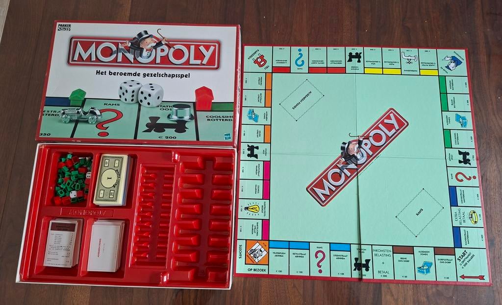 Monopoly ZGAN, Hobby en Vrije tijd, Gezelschapsspellen | Bordspellen, Ophalen of Verzenden, Zo goed als nieuw