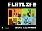 Flatlife -Jonas Geirnaert, Boeken, Stripboeken, Zo goed als nieuw, Eén stripboek, Ophalen of Verzenden