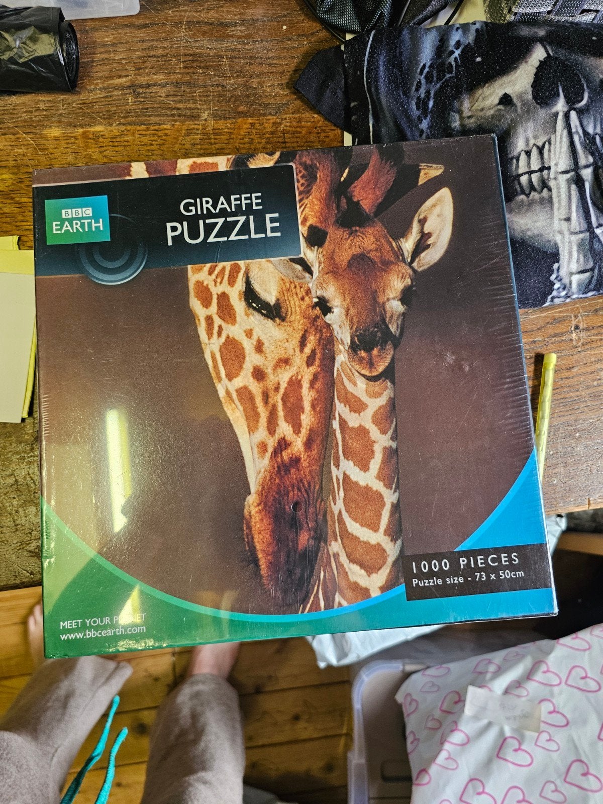 Giraffe Puzzel 1000 Stukjes - Nieuw in Folie, Ophalen of Verzenden, 500 t/m 1500 stukjes, Nieuw, Legpuzzel