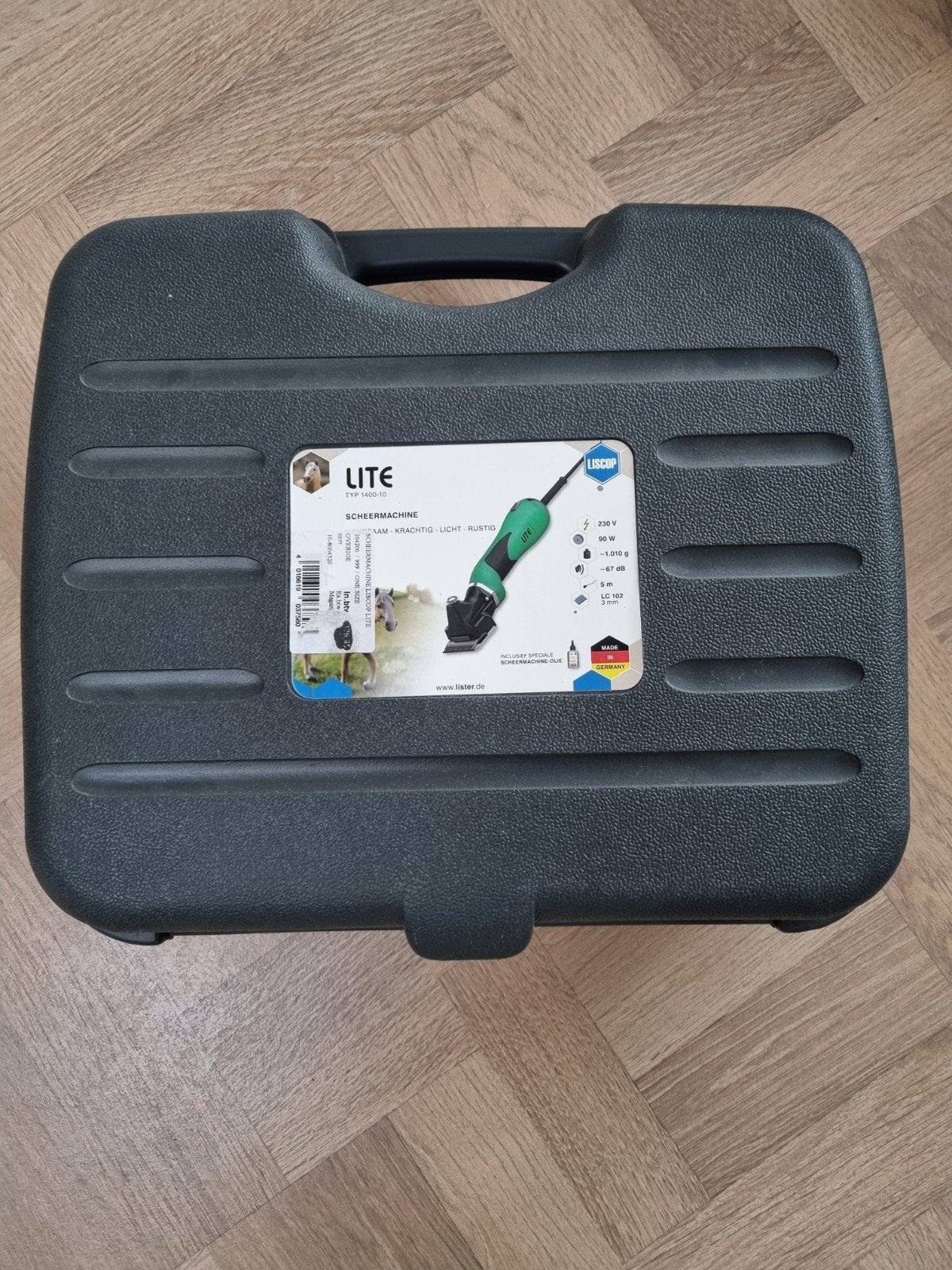 Liscop Lite 1400-10, Ophalen
