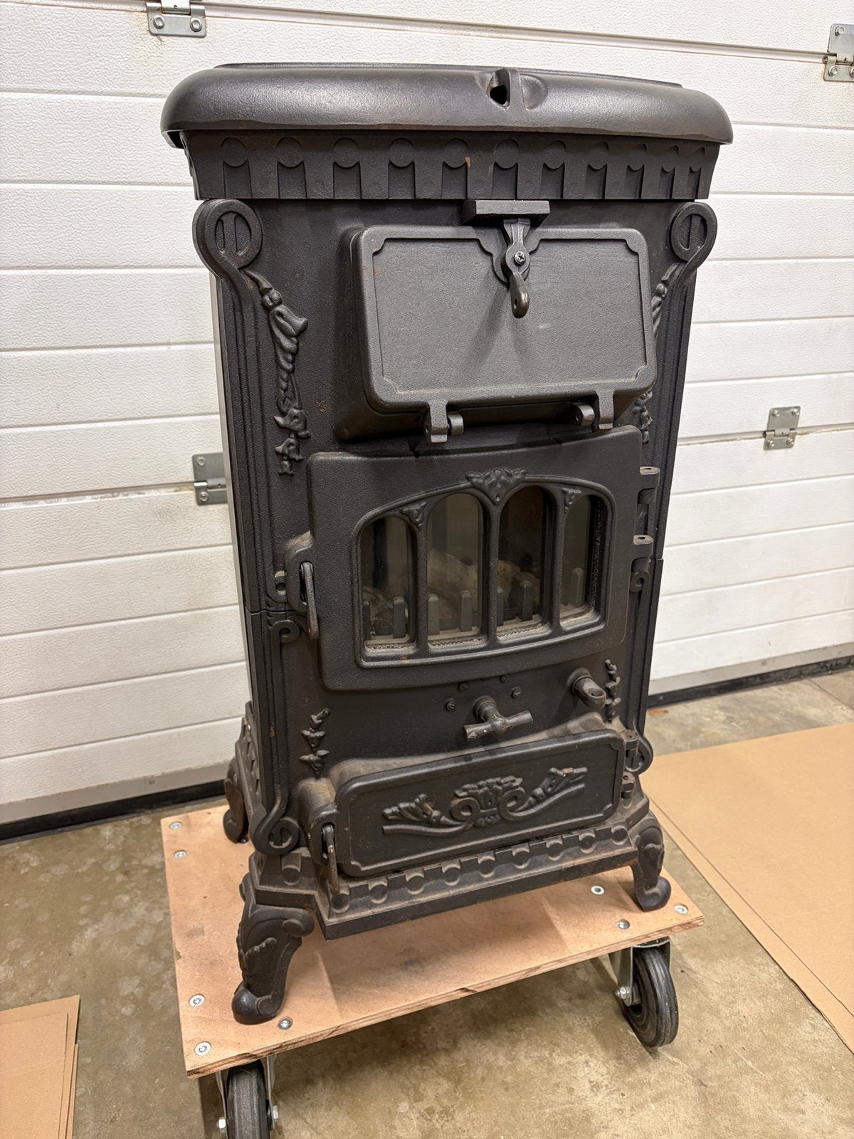 Thermocet Gaskachel, Huis en Inrichting, Ophalen, Gebruikt, Gas, Vrijstaand