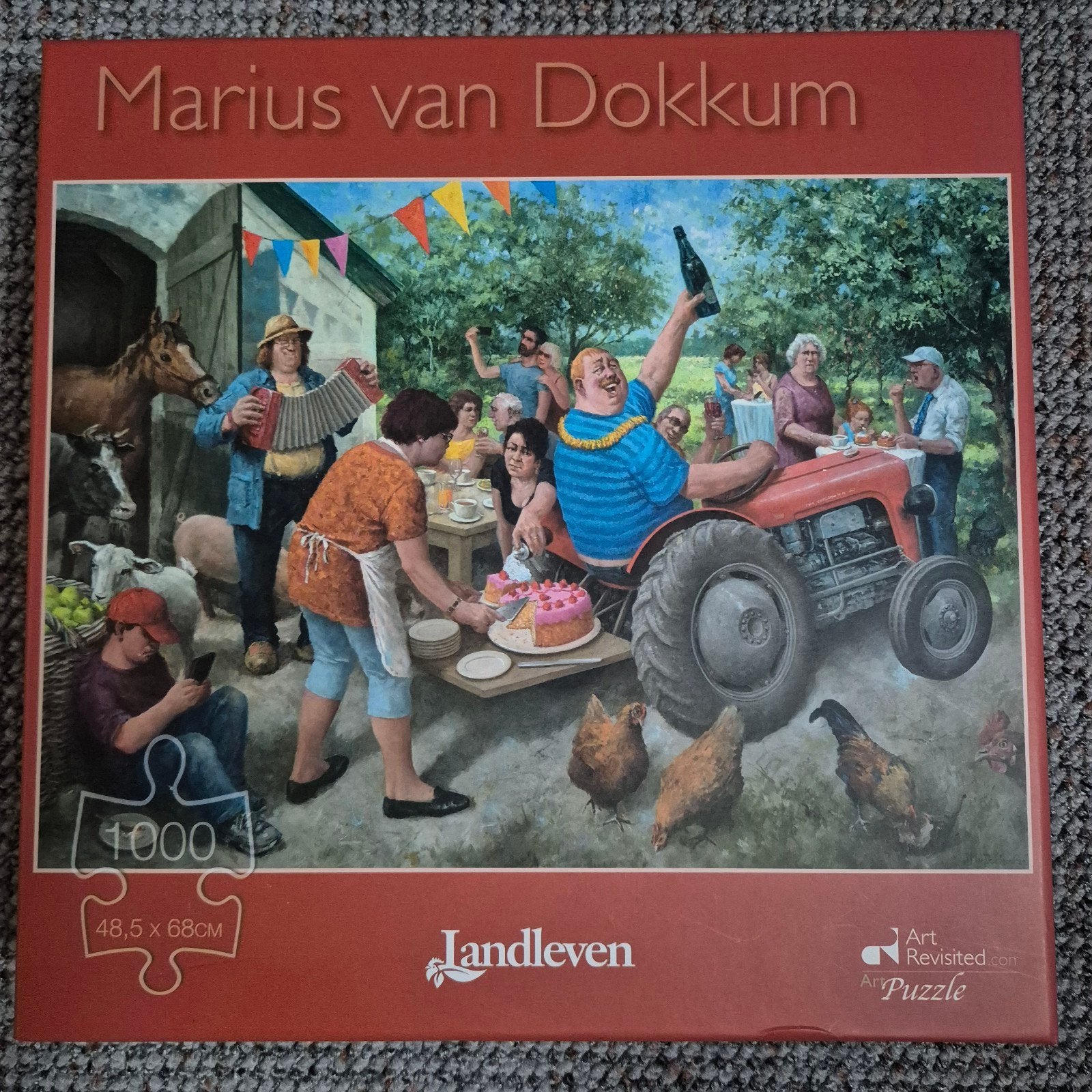 Marius van Dokkum puzzel, Ophalen of Verzenden, 500 t/m 1500 stukjes, Zo goed als nieuw