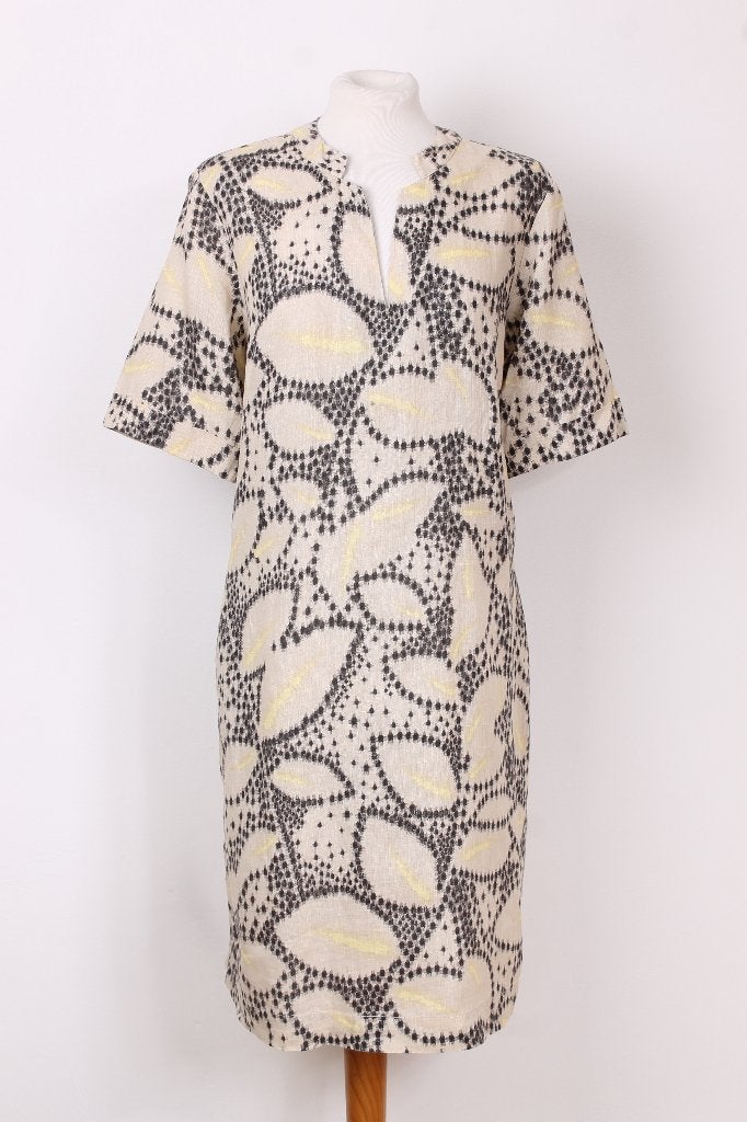 Zomer! Linnen jurk van KYRA maat 44, Kleding | Dames, Overige kleuren, Maat 42/44 (L), Ophalen of Verzenden, Zo goed als nieuw