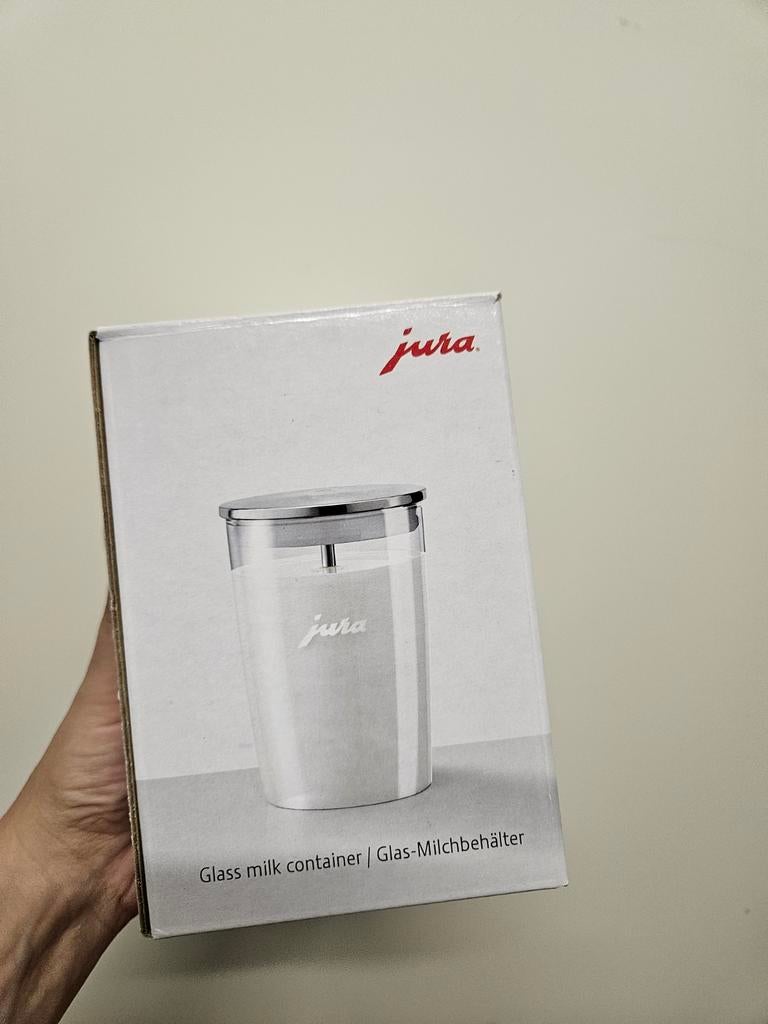 Jura Glazen Melkreservoir - Nieuw in Doos, Ophalen, Nieuw, Jura, Melkaccessoire