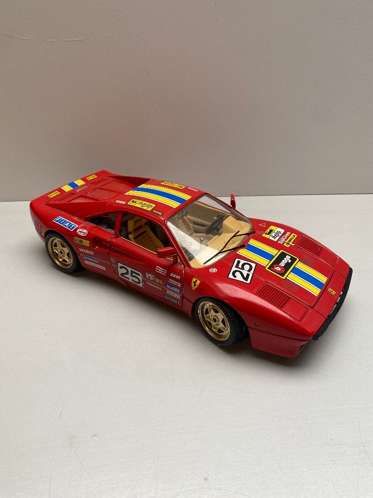 modelauto Bburago 1:18 Ferrari GTO (1984) Race #25 – In Doos, Ophalen of Verzenden, Zo goed als nieuw, Auto, Bburago