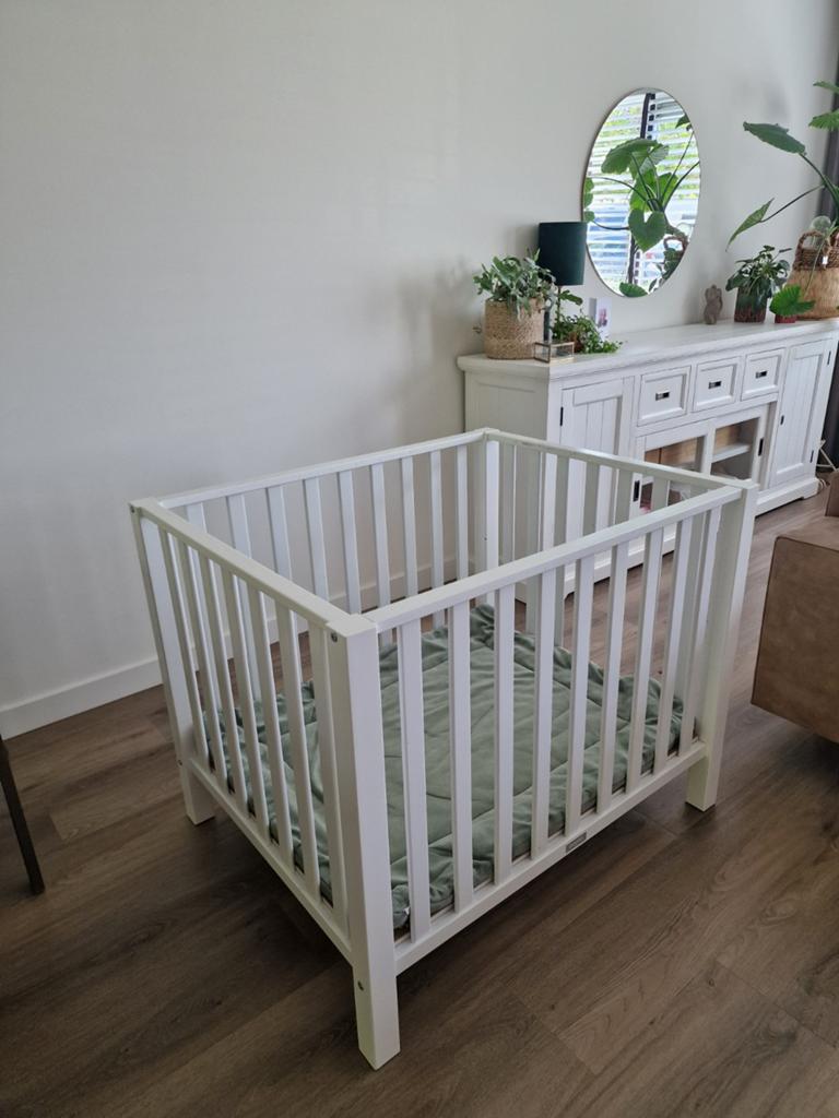 Box Bobita inclusief groen boxkleed (gratis), Kinderen en Baby's, Boxen, Ophalen, Gebruikt, Rechthoekig, Boxkleed