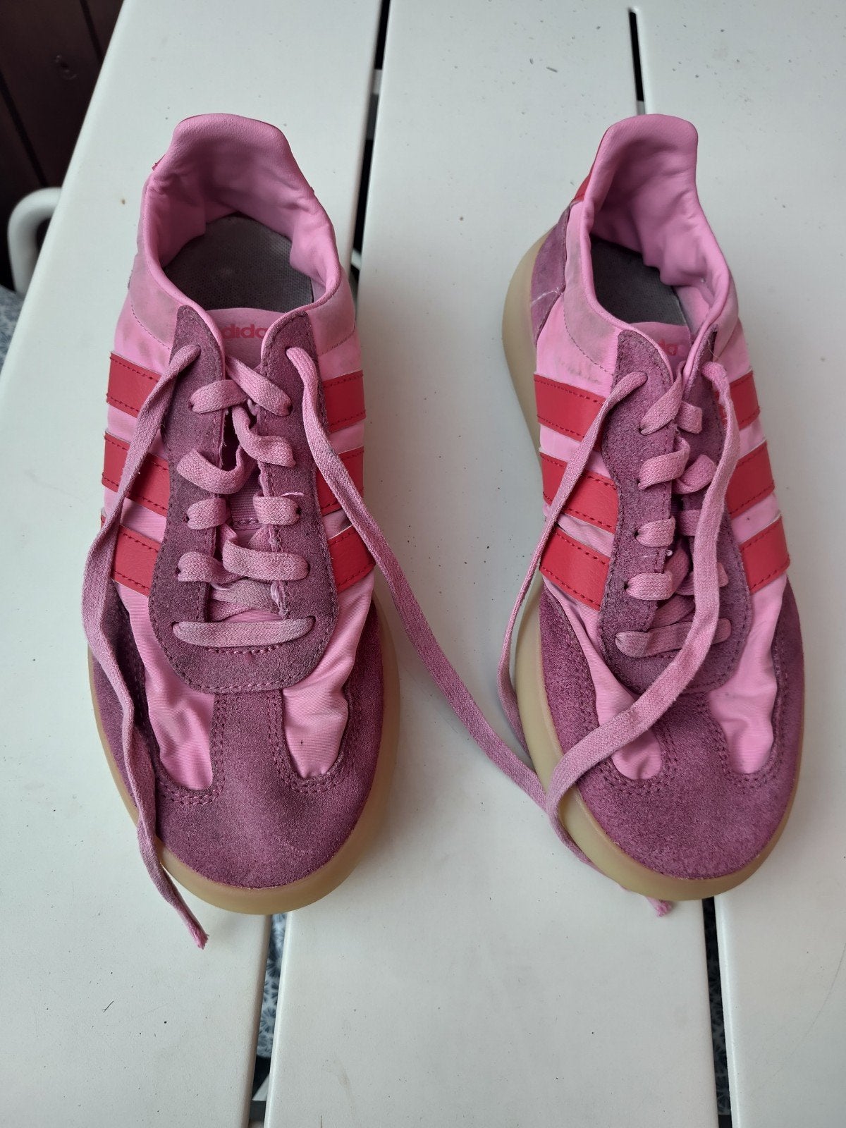 adidas sneakers roze maat 40, Ophalen of Verzenden, Roze, Sneakers of Gympen, Zo goed als nieuw
