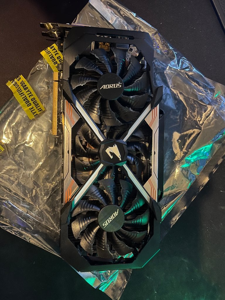 Gigabyte AORUS GeForce GTX 1080 Ti 11G, Computers en Software, PCI-Express 3, Gebruikt, HDMI, Ophalen of Verzenden