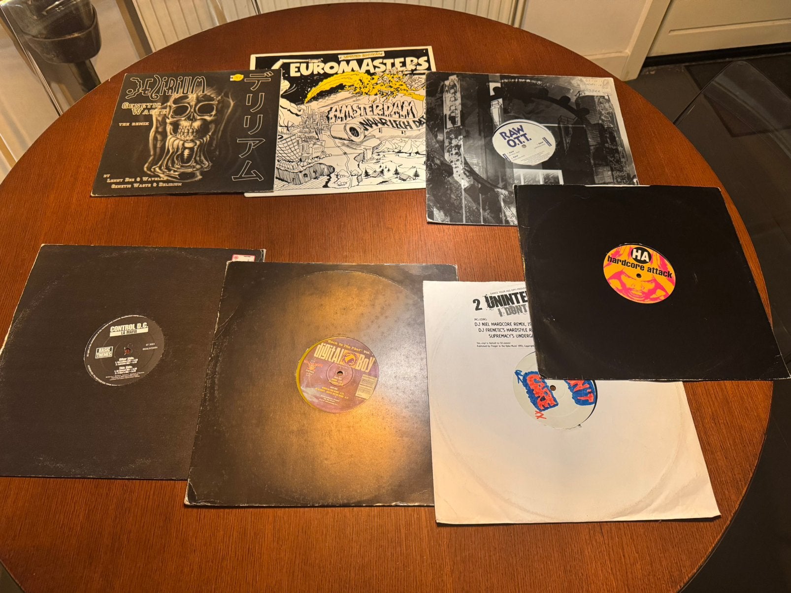 7 x Hardcore Gabber Vinyl, Cd's en Dvd's, Verzenden, Gebruikt, 12 inch, Dance Populair