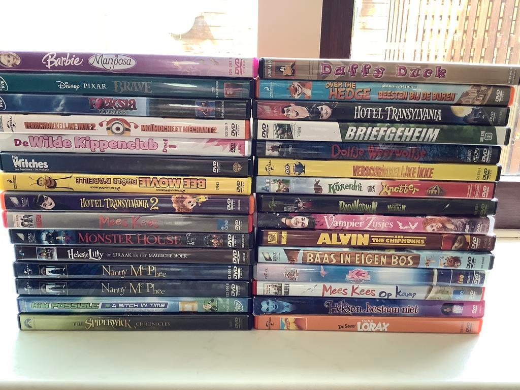Partij kinder dvd’s, Alle leeftijden, Ophalen of Verzenden, Gebruikt