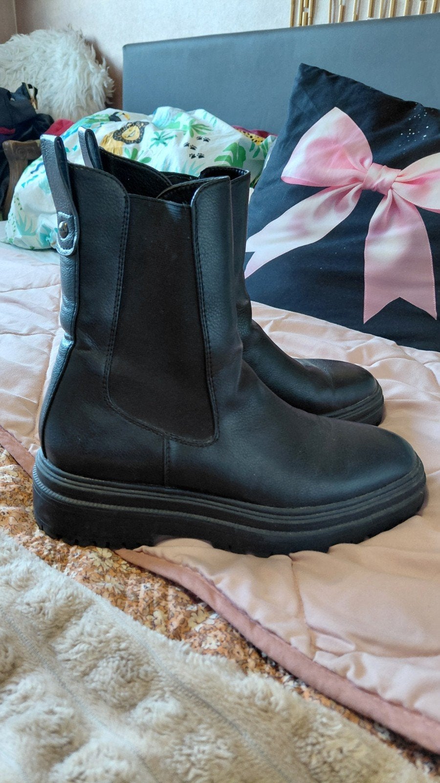 Coco Bella boots (42), Ophalen, Zwart, Lage of Enkellaarzen, Zo goed als nieuw