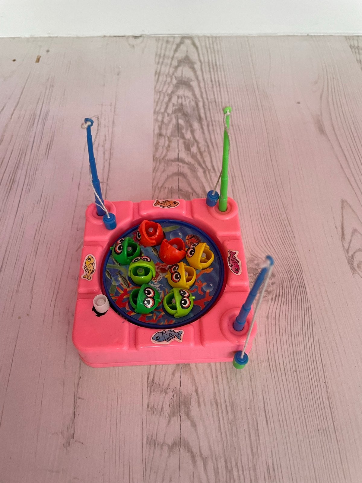 Vintage Roze Visspel voor Kinderen, Ophalen of Verzenden, Gebruikt, Jongen of Meisje