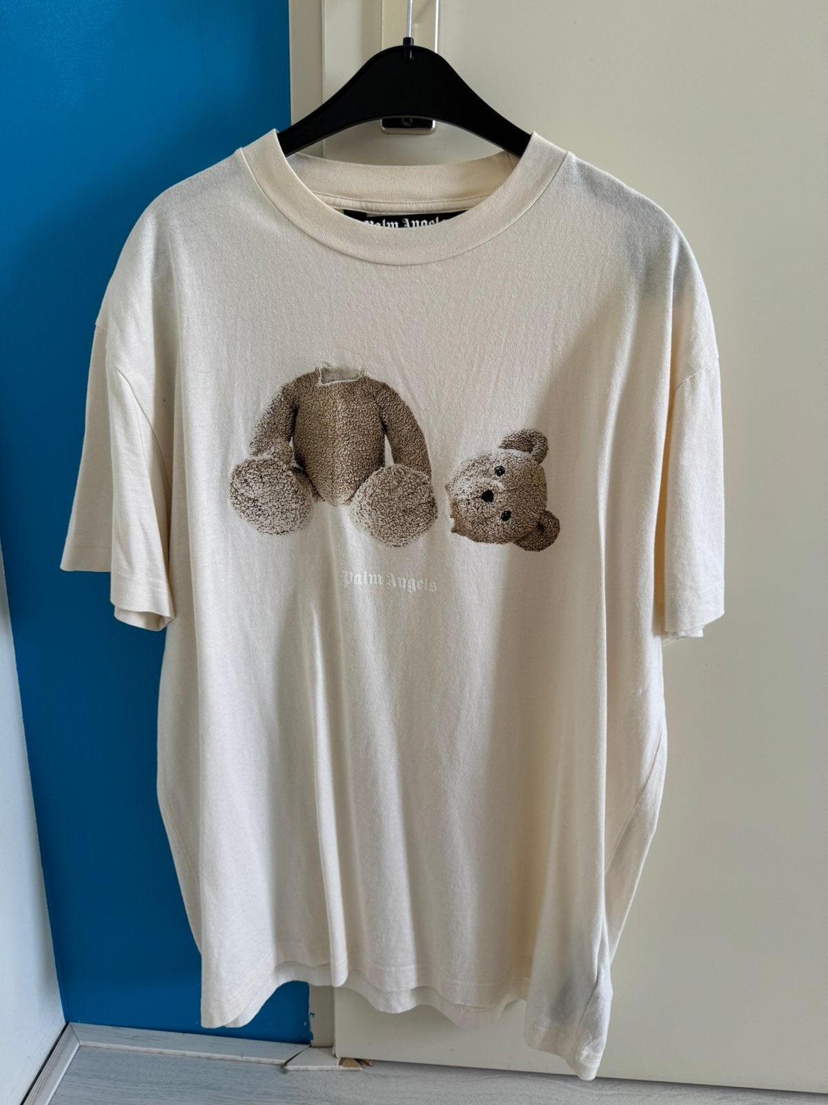 Palm angels tshirt, Kleding | Heren, Ophalen of Verzenden, Zo goed als nieuw, Zwart