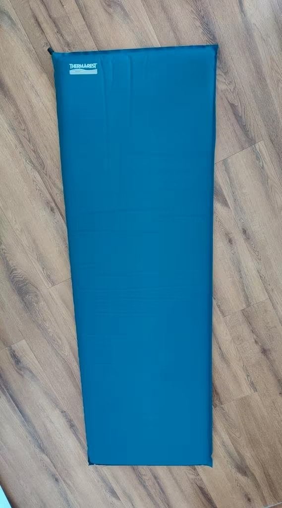 Thermarest slaapmat 196x64x5 cm - maat L - blauw, Caravans en Kamperen, Slaapmatten, Ophalen of Verzenden, Zo goed als nieuw, 1-persoons