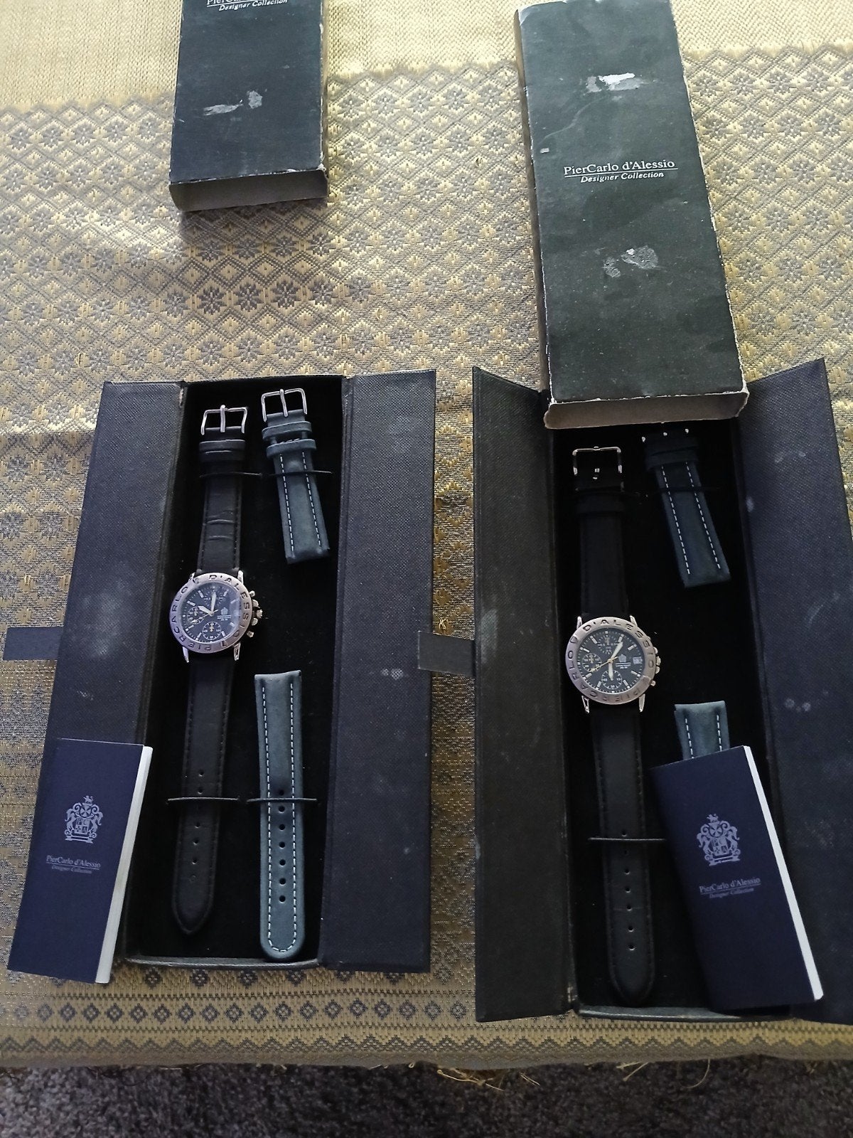 Twee PierCarlo d'Alessio Designer Collection horloges, Ophalen of Verzenden